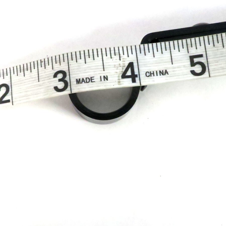 Unbranded Decor 3/4″ Rod Single Bracket Pair – 4″ – 5 1/2″, Adjustable Black