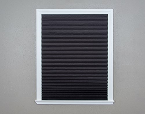 6 Pack Window Sun Shade Pleated Pull Down Cordless Blackout UV Light Movie Room
