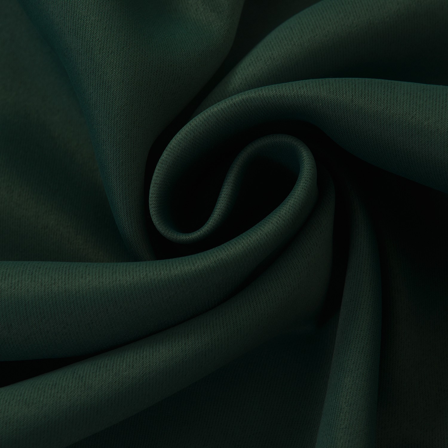 2Panels 52x96in Dark Green Double Layer Curtains Embroiered Sheer, Grommet Drape