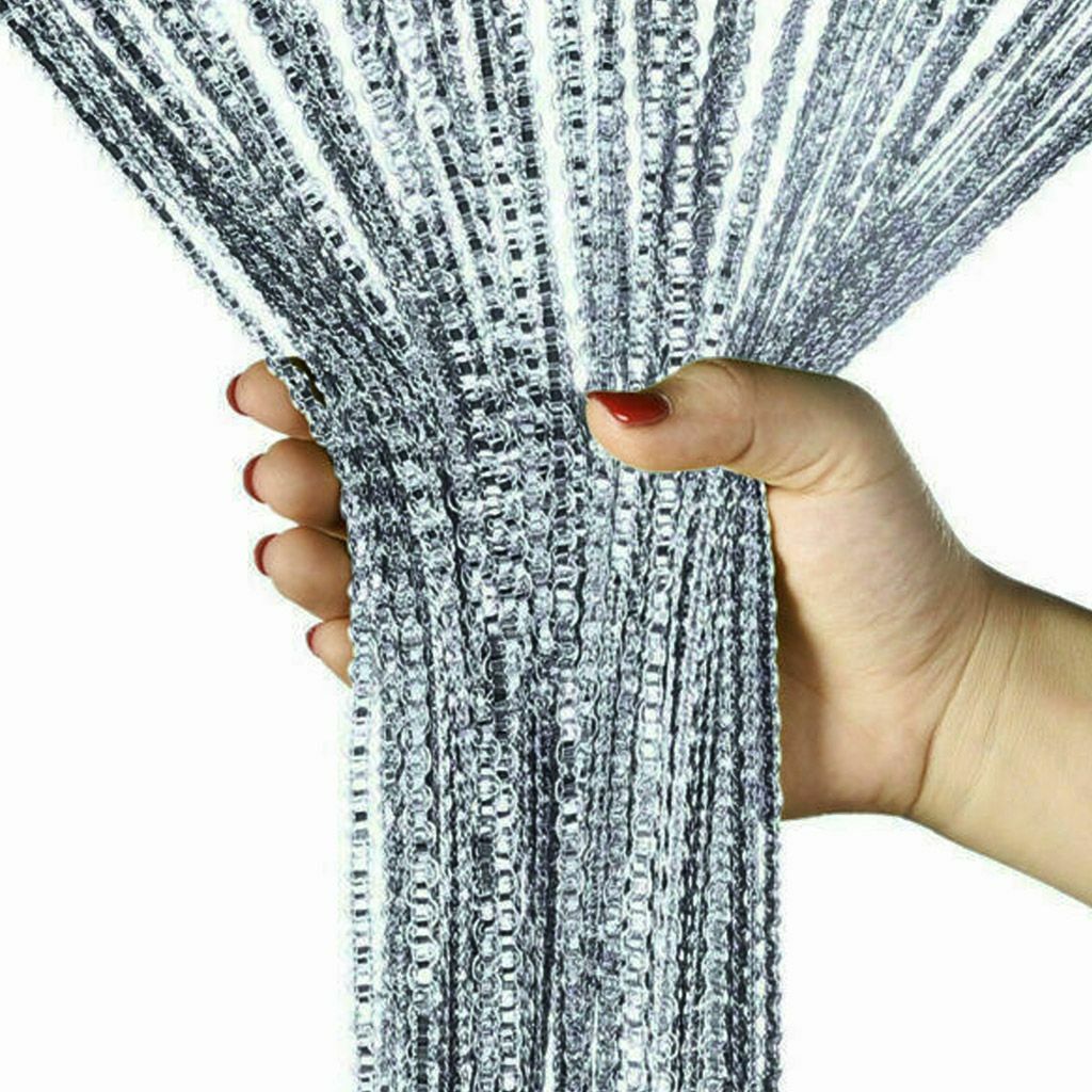 US Door String Curtain Room Divider Panel Window Tassel Fringe Fly Screen Hot