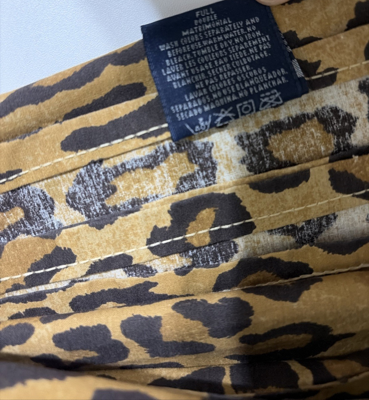 Ralph Lauren Aragon Curtain Panel Leopard 77 in x 68 in Custom Made