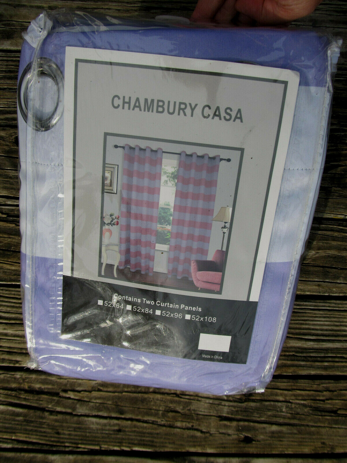 Thermal Grommet Window 2 pcs Curtains 52″ x 64″ Chambury Case Home Drapes