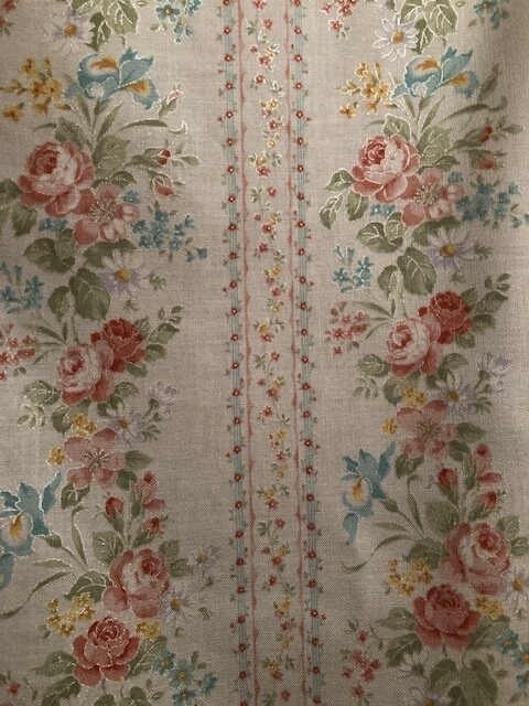 Handmade Beige Shabby Chic Valance, 41 X 15 INCHES
