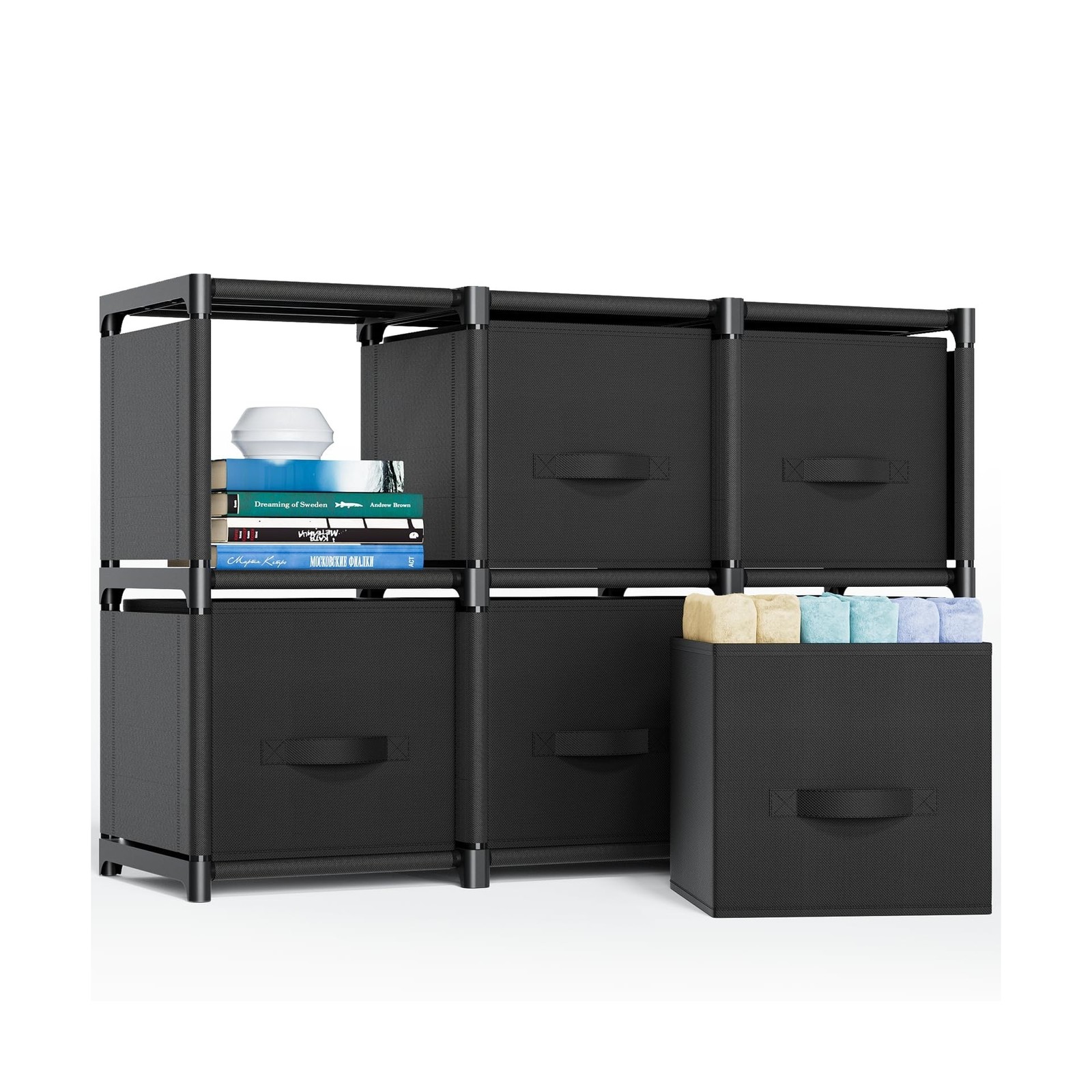 Mavivegue 6 Cube Storage Organizer, Closet Organizers and Storage, Cube Stora…