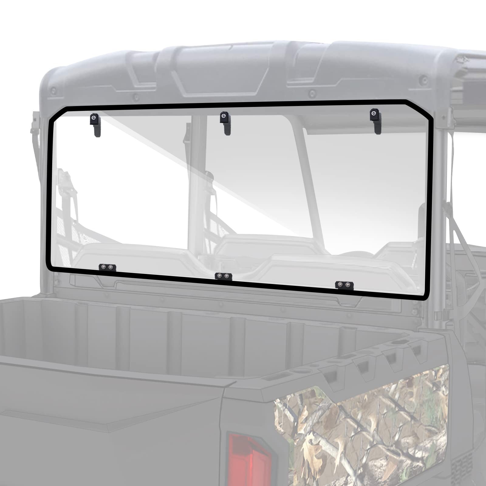 StarknightMT Rear Window For Ranger Midsize 570 500 – UV-proof Clear, Clear