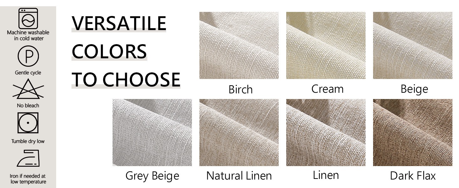 Extra Wide 100 Inch Length Blackout Curtains & Drapes 96 Inches Long 2 Panels