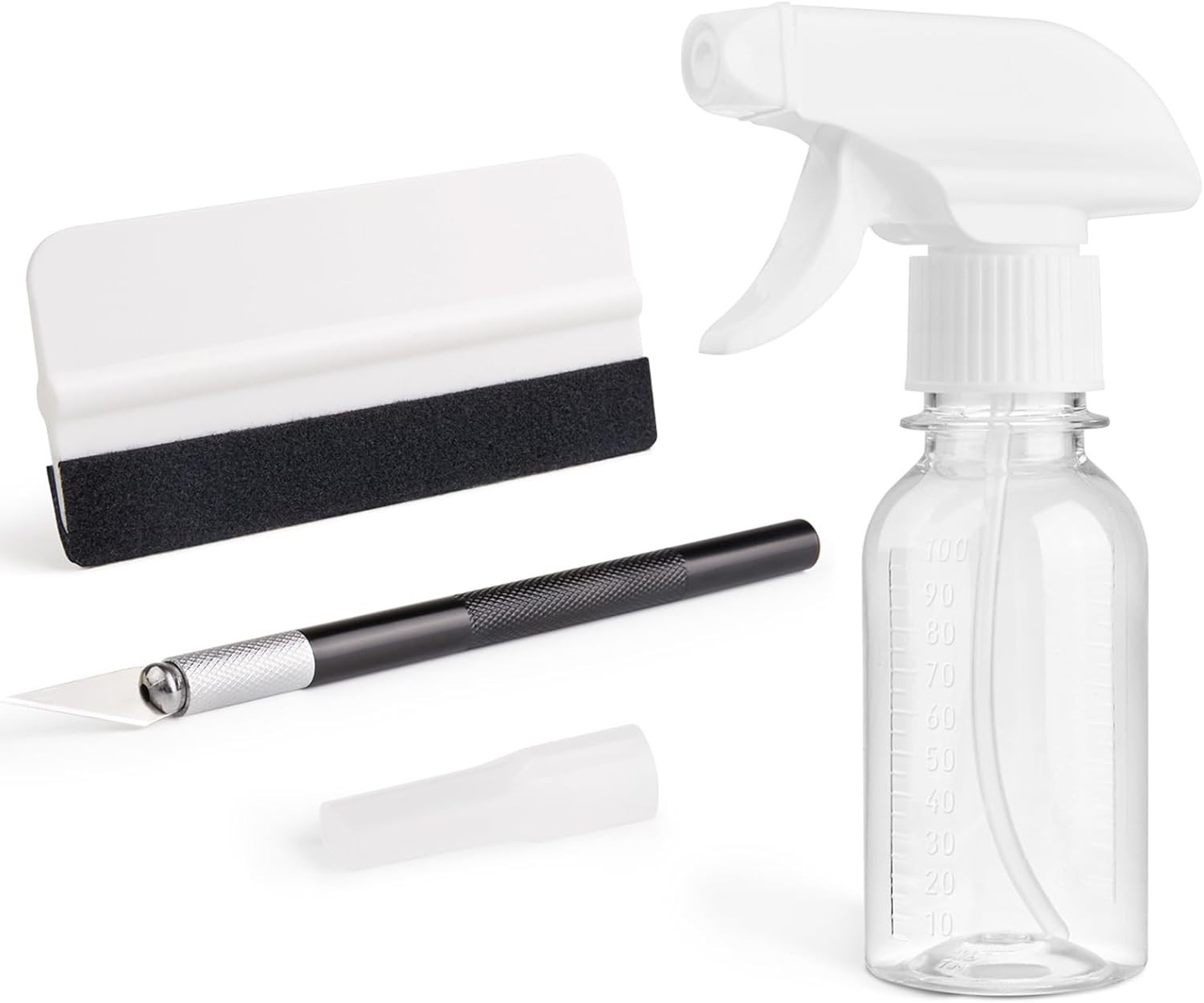 Window Tint Kit, 3 Pieces Window Film Installation Kit for Car & Glass, Compl…
