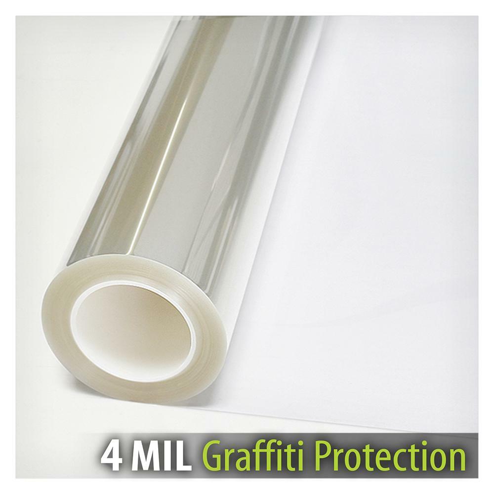BDF AG4M Window Film Graffiti Protection 4 Mil Clear