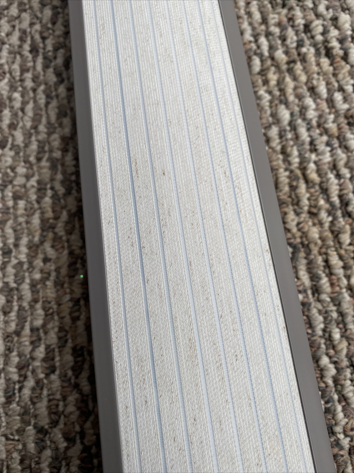 Levolor Banded Cordless Roller Window Shades/Blinds Gray 46-3/4″ W x 57-1/2″ L