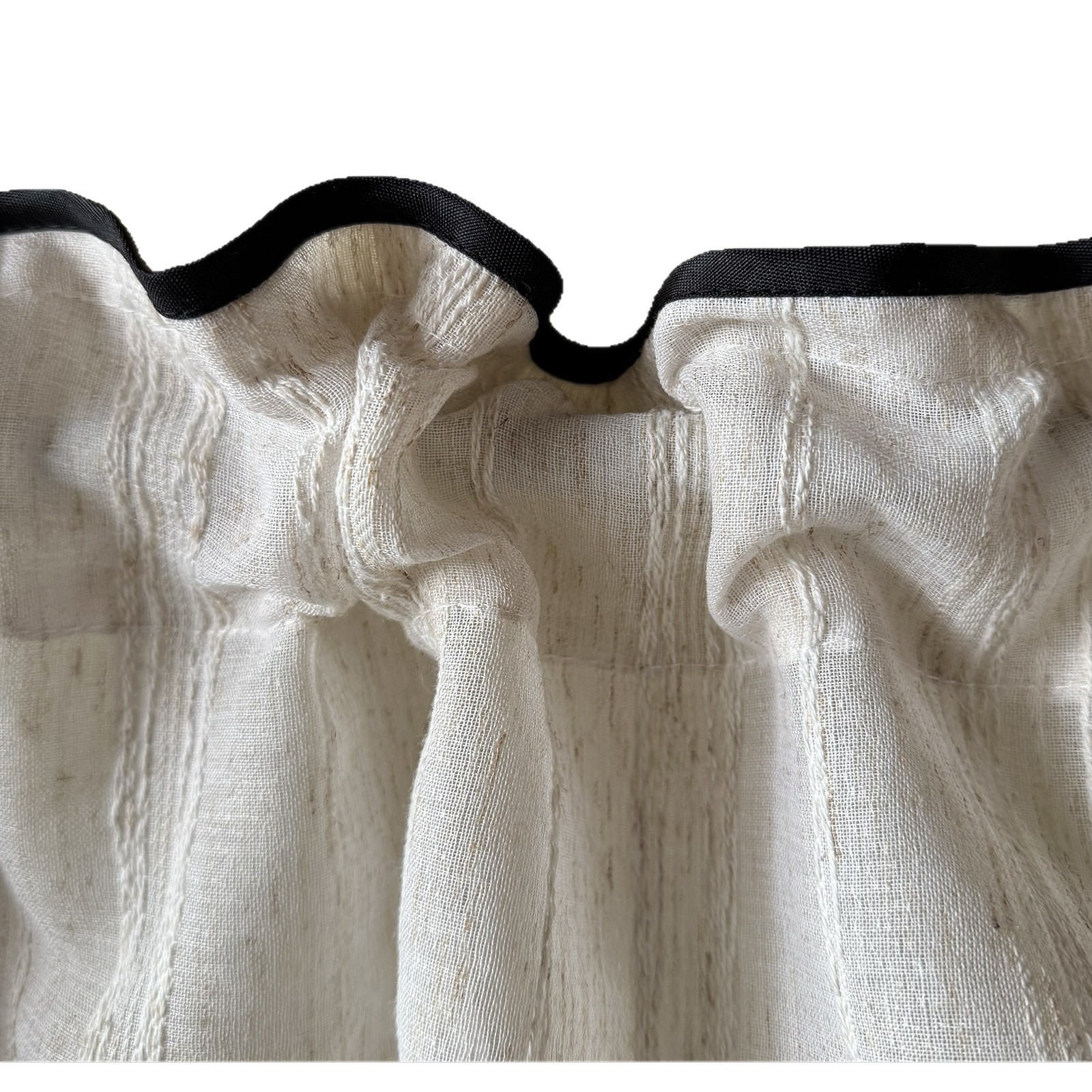 Doorway Cabinet Drape Half Curtain Valance Small Window Kitchen Living Room Home