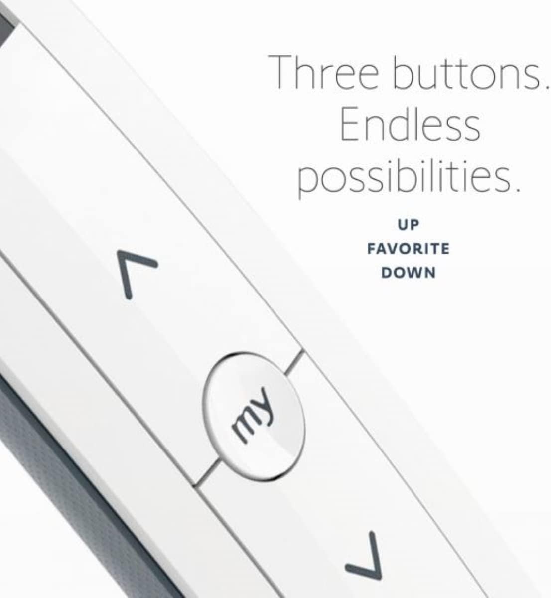 Somfy Situo® 1 RTS Transmitter II-1 Channel Remote, in WHITE #1870571-OPEN BOX