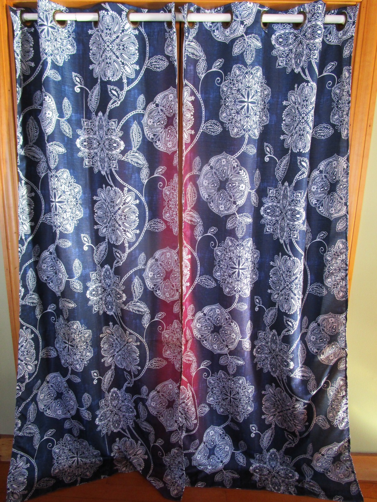 S.L. Home Fashions Set of 2 Curtain Panels Drapes 36″ x 82.5″ Bronze Grommets