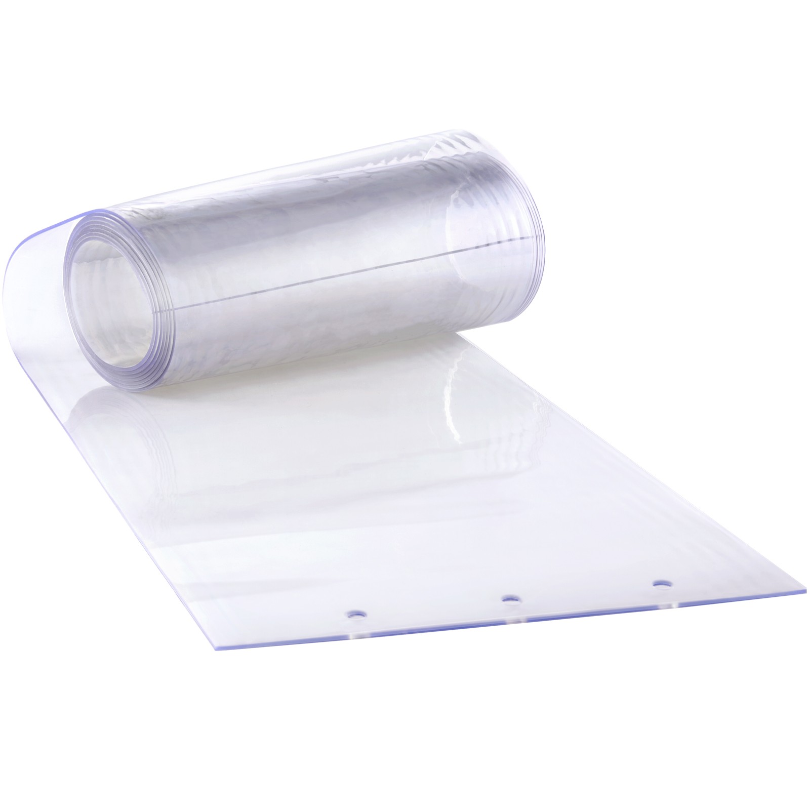 Uimoso 12 PCS PVC Strip Curtain 96 x 72 x 0.08 in Smooth Plastic Door Panels