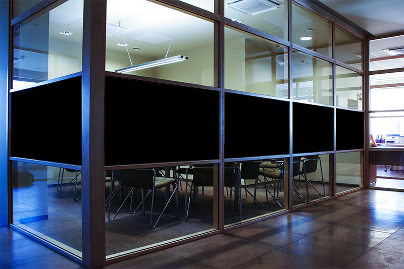 Uncut Window Tint 0% VLT Blackout Film Heat Reduce Block Shade Static Cling USA