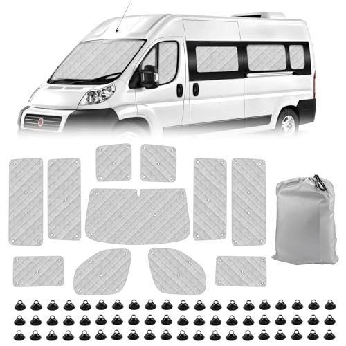 Window Full Sun Shade for Ram ProMaster 2014-2024 | 11-Piece Complete Van