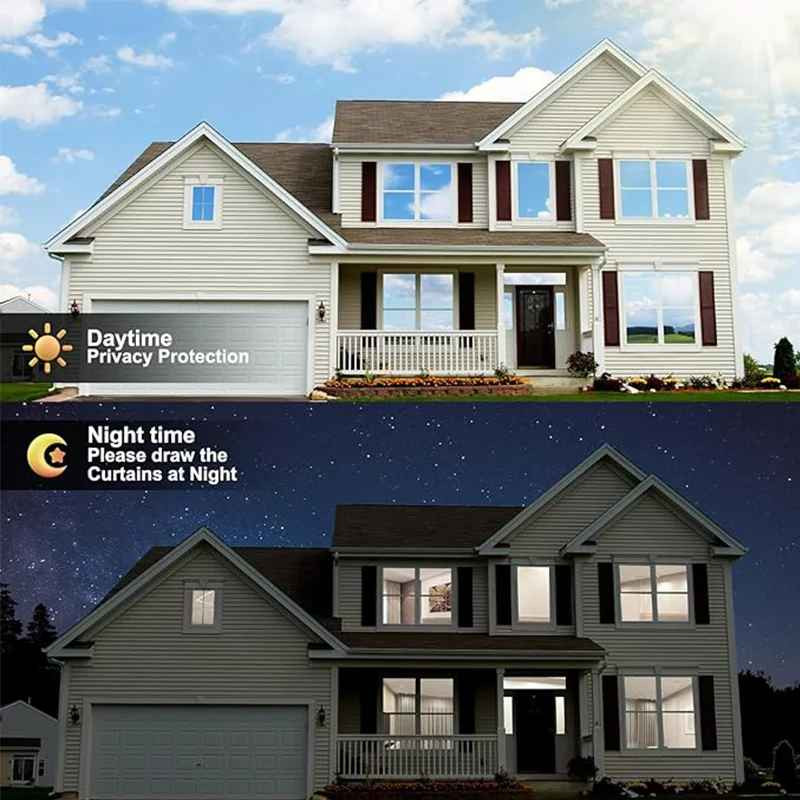 One Way Window Privacy Film Mirror Tint UV Heat Control Static Cling