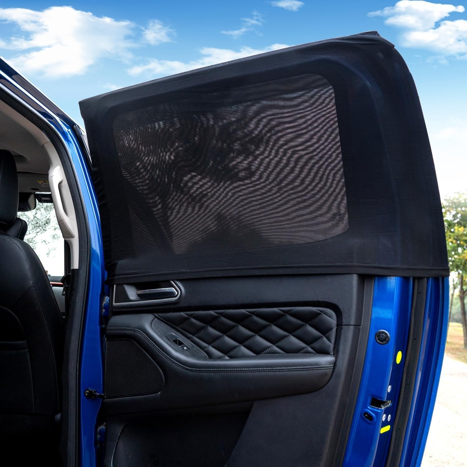 Car Rear Side Window Shades for Pickup Trucks,7 Seats Larger SUVs, Breathable…