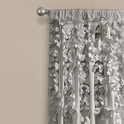 Riley Light Filtering Window 54″W x 84″L (Pack of 1) Light Gray Window Panel