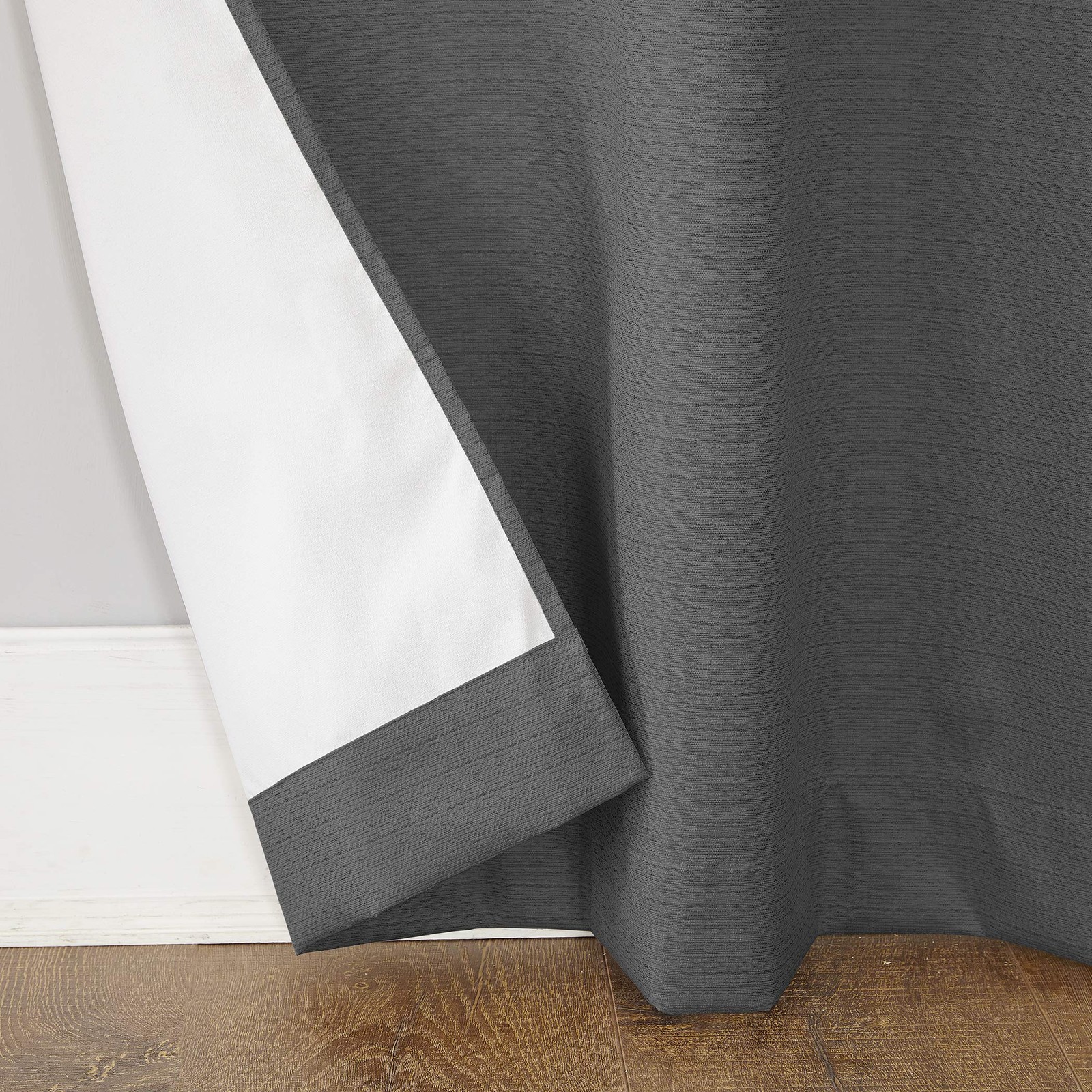 Sun Zero Cooper Thermal Insulated Room Darkening Grommet Curtain Panel, 40 in x