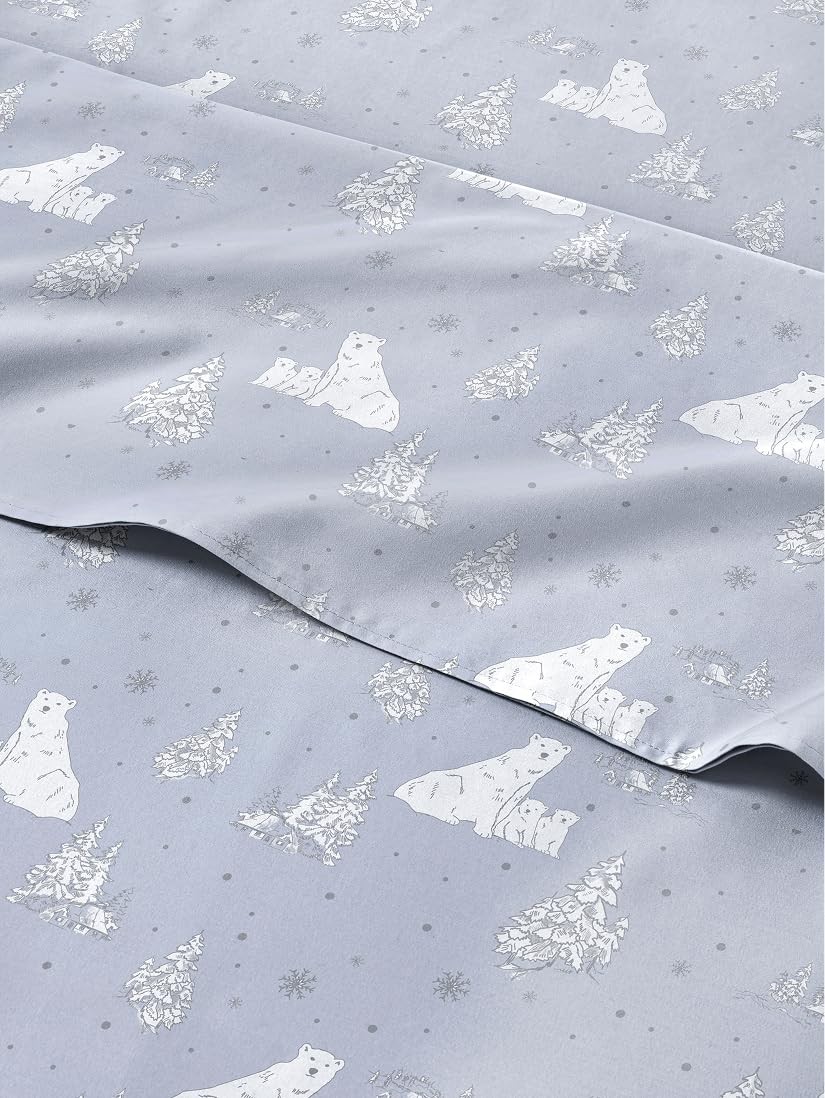 Full Polar Bears Sheet Set – Holiday Xmas Pattern Full, 44 –