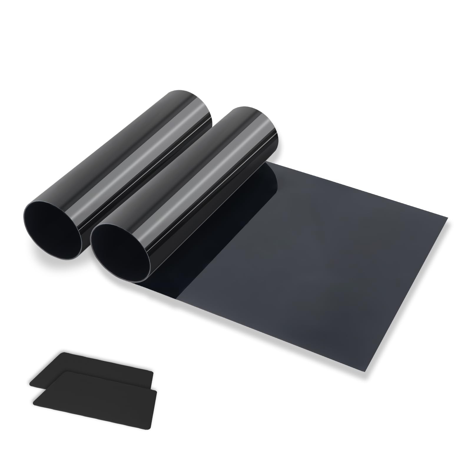 2PCS Windshield Tint Strip 5% VLT Sun Shade UV Glare Protection Film Kit