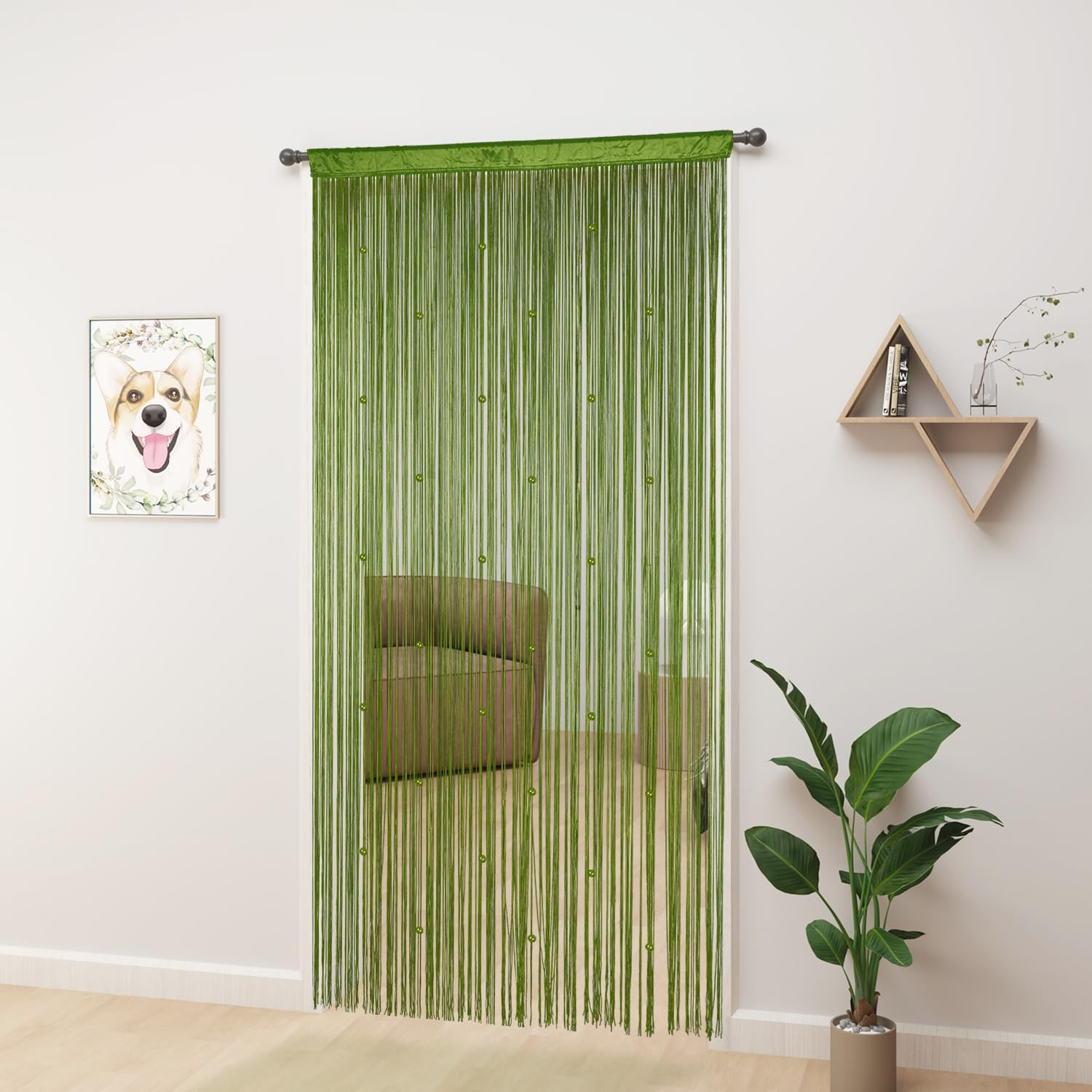 Beaded Curtain Beaded Curtains for Doorways Crystals Suitable for Interior Decor