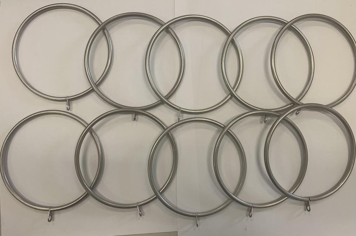 Very large rings for curtains 10 pcs 4″ Inch also 1.5″ 2.5″ Diameter eyelet loop