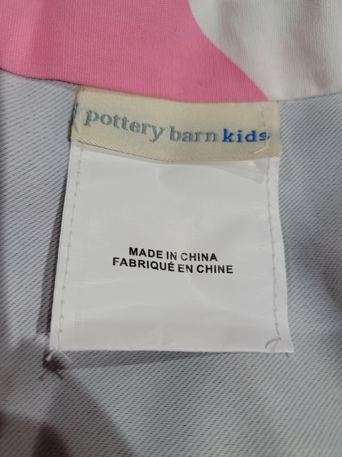 Potterybarn Kids 1 Curtain Panel 44″ × 84″ hidden tabs In Great Condition