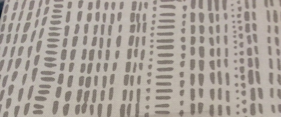 West Elm Two (2) Bomu Cotton Canvas Curtains 48×108 Stone Gray NWT!