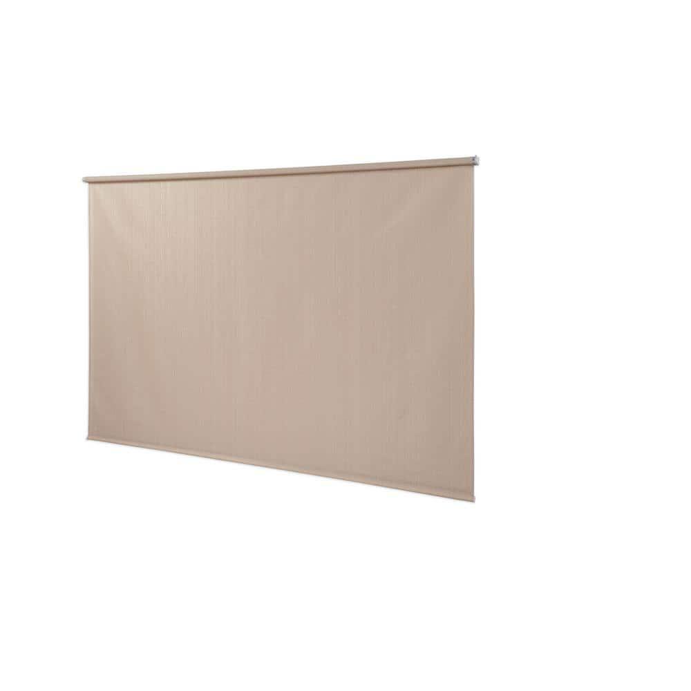 coolaroo – cordless spring operated exterior roller shade – 96 in. w x72 in