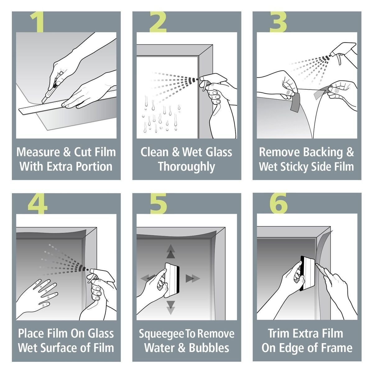 4mil 0.1mm Thickness Clear Security and Safety 17.7Inches x 10Feet,