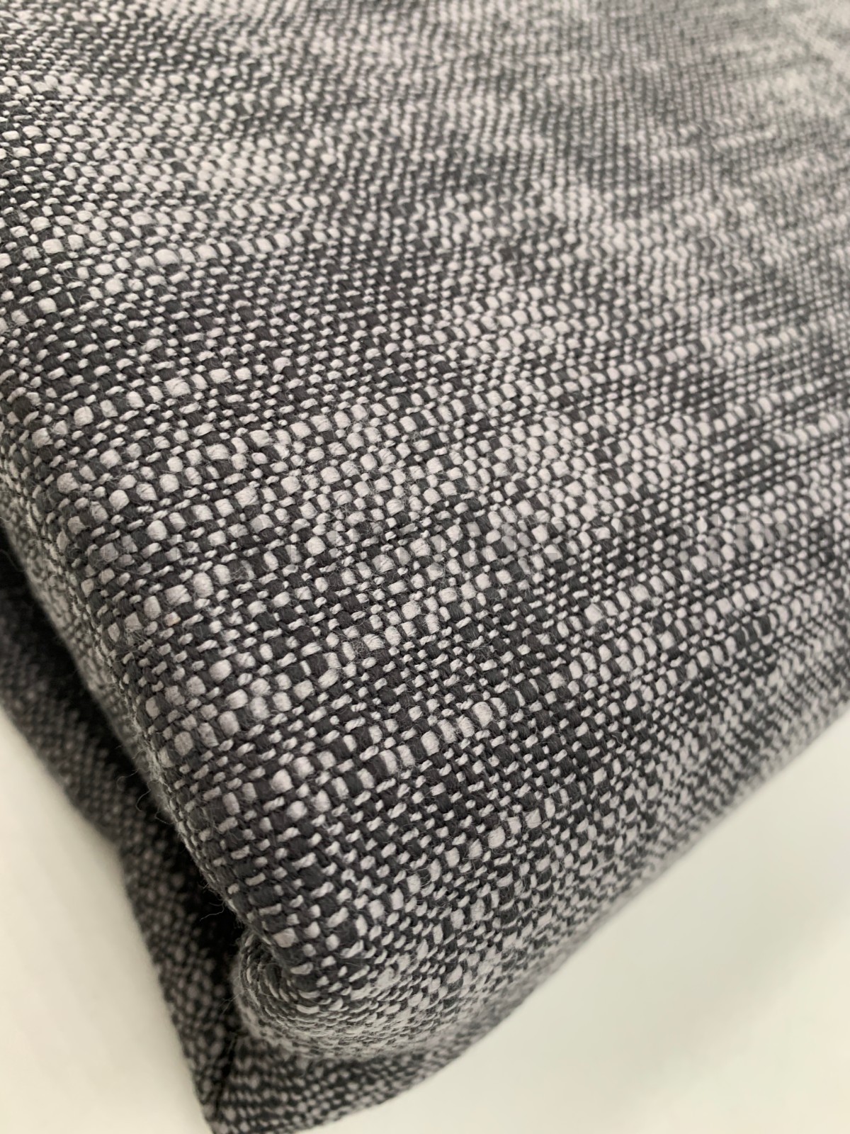Pottery Barn Seaton Textured Cotton Blackout Curtain Charcoal 96″ #7453G