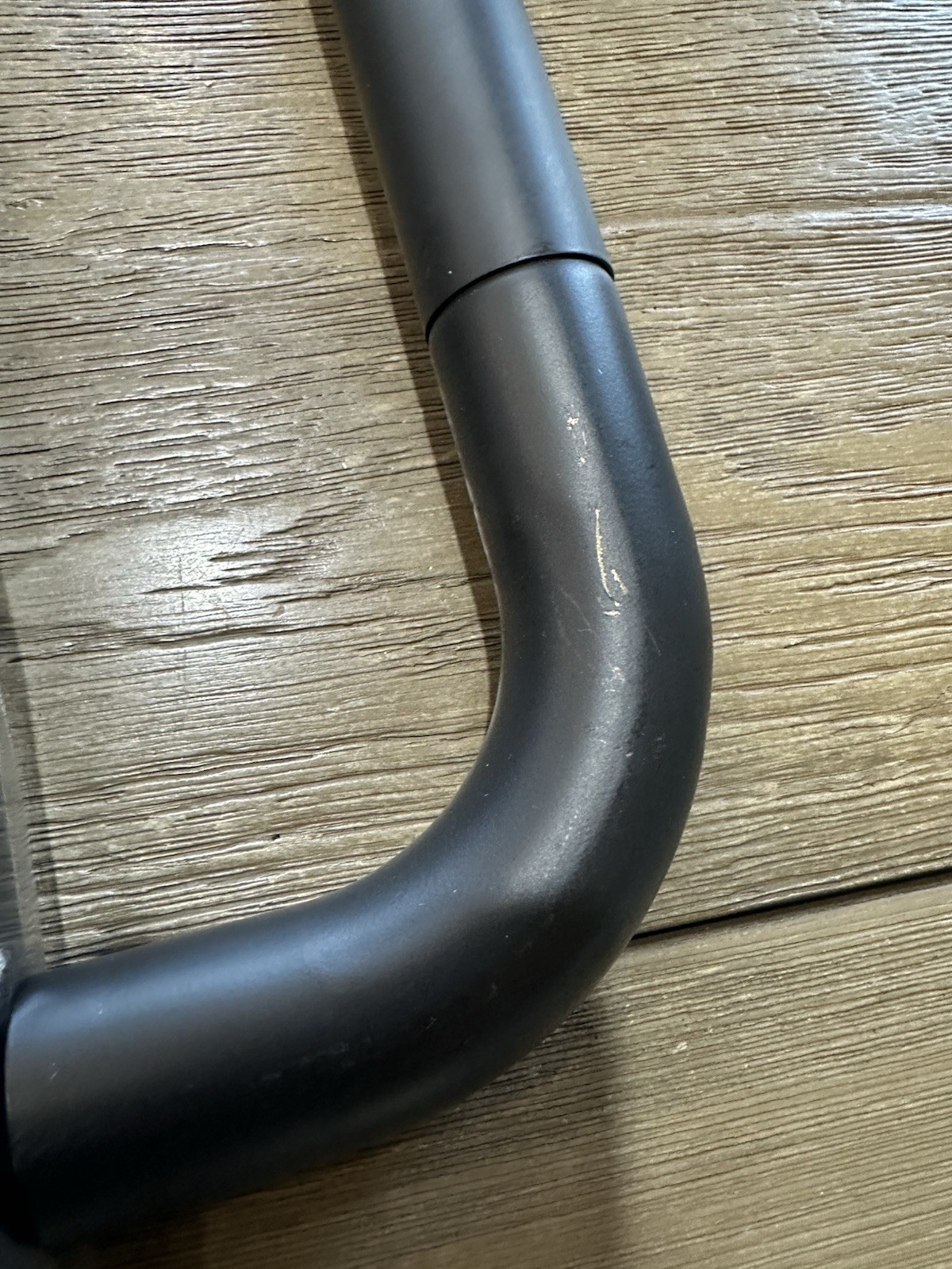Pottery Barn Somorset Hidden connection 1.25 Curtain Rod 108-144″ Stone Iron