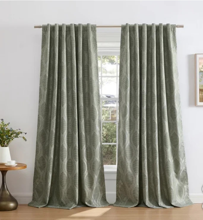 Silk Home Mitchell Blackout Curtains, Size: 84 in. L x 50 in. W
