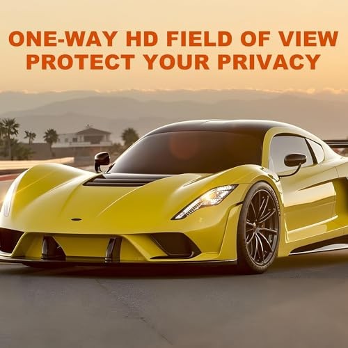 Nano Ceramic Window Tint Film, Car Window Tint Privacy 24in x 15ft 50% Vlt