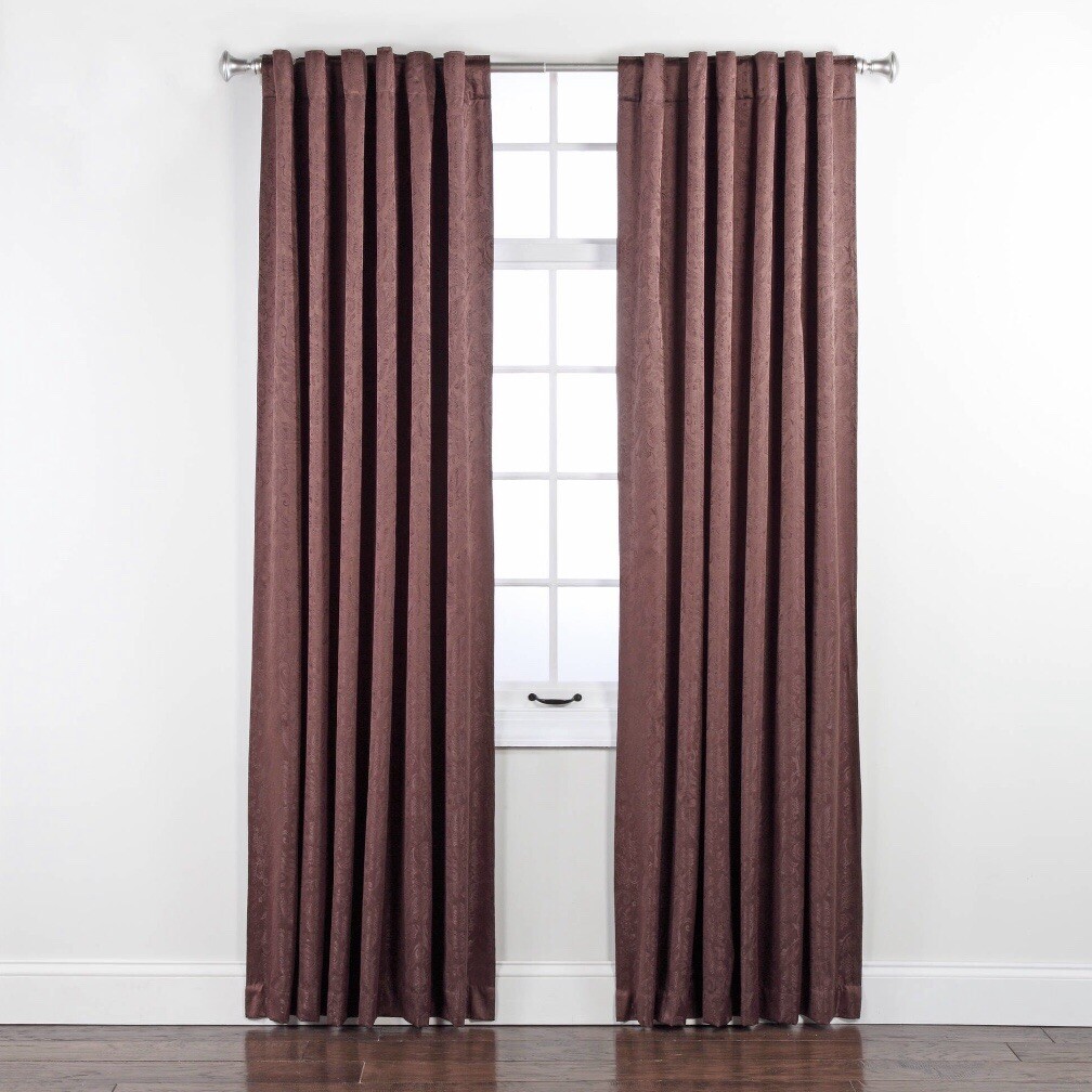 Stylemaster Home Products Gabrielle Back Tab/Rod Pocket Foam Back Panel Pair, 2