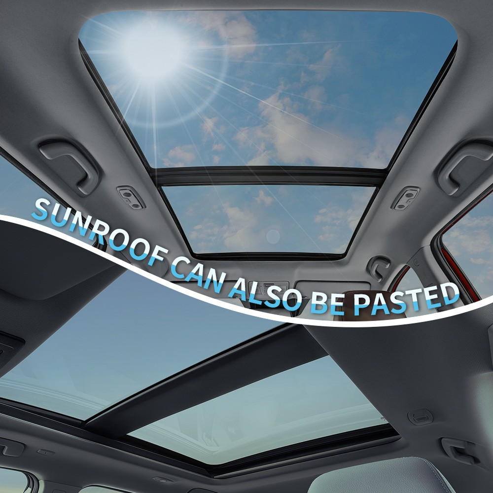 Static Cling Window Tint Film 50% VLT 20″ x 10ft/16ft Feet Car Home Office Glass