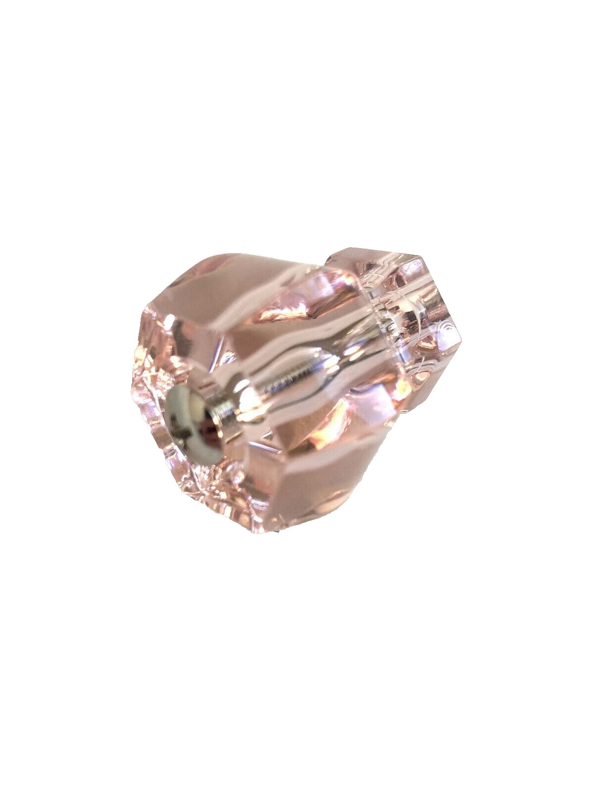 Pottery Barn Teen Acrylic Knob Pink Small SINGLE New 1″ Pull 18