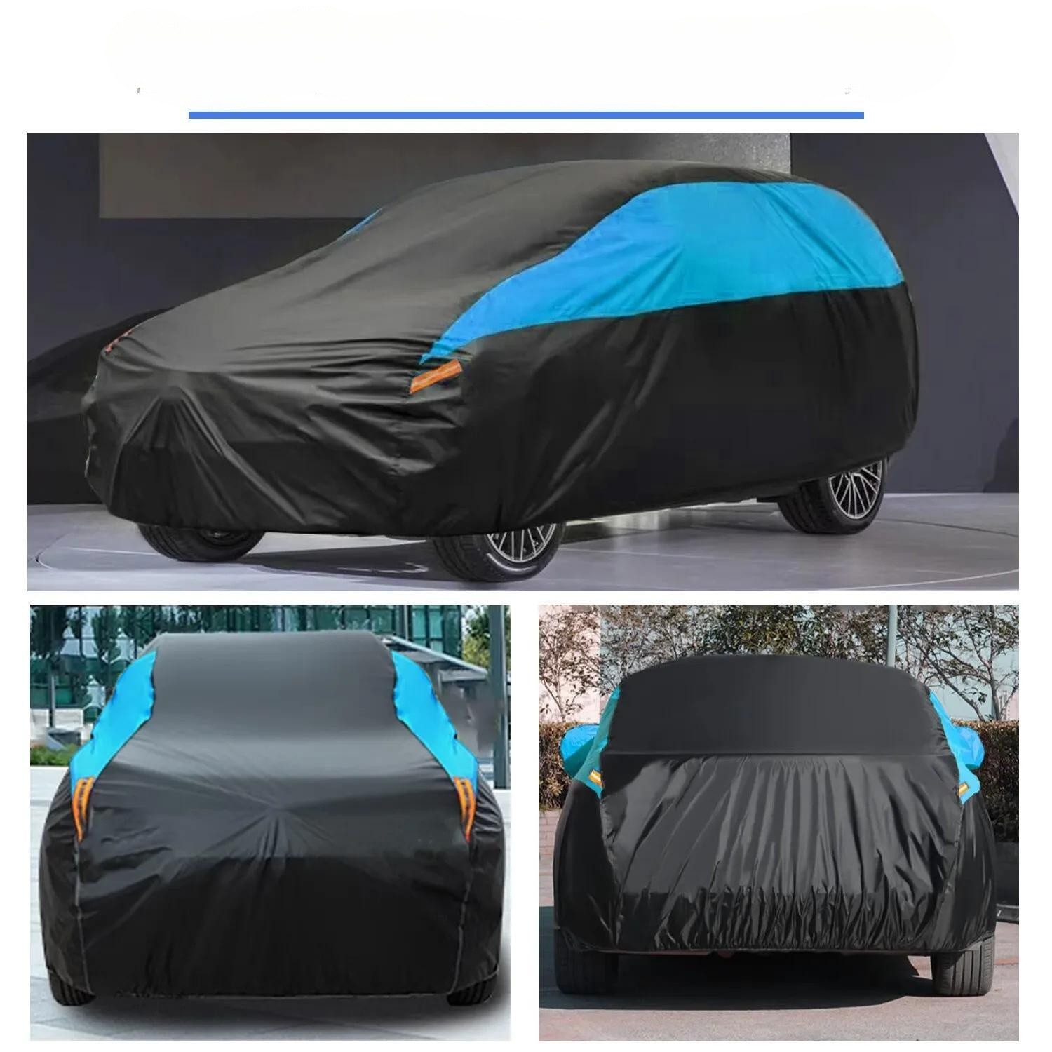 High Quality Scratch Resistant Complete SUV Car Cover, Snow and Rain Resistant