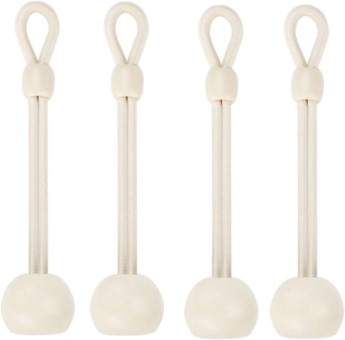 4PCS Shade Bungee Tie Downs Replacement for Outdoor Roller Shades Sand
