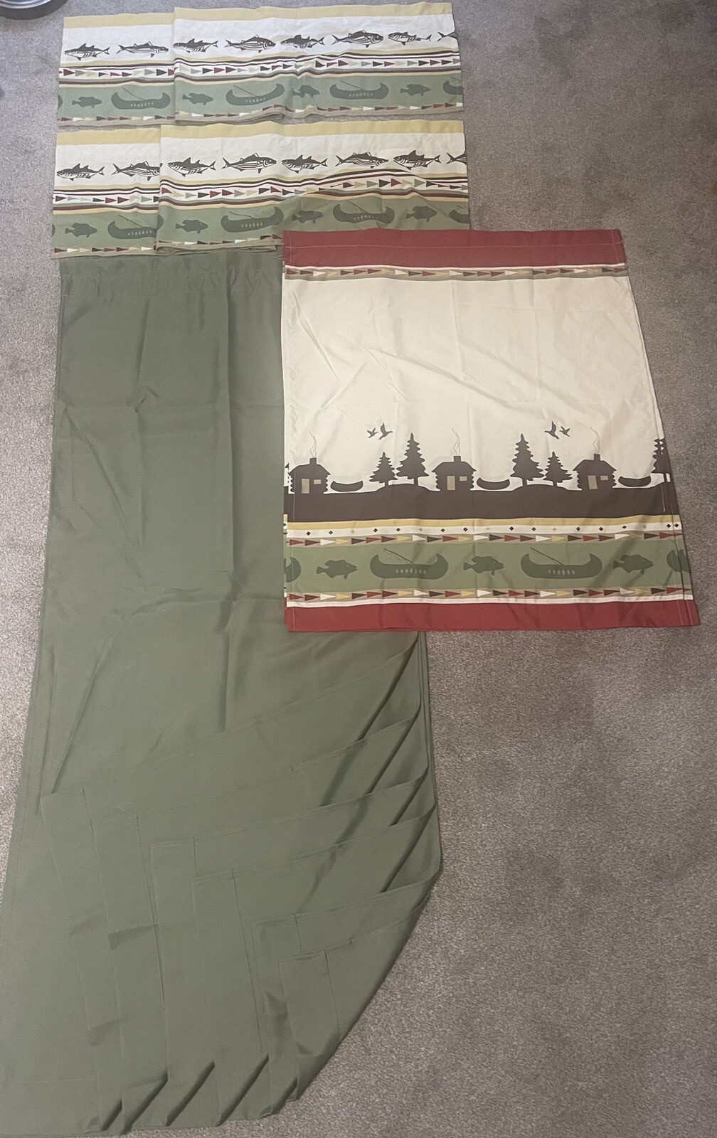 Wildlife/Cabin/Fishing/Outdoors Window Coverings
