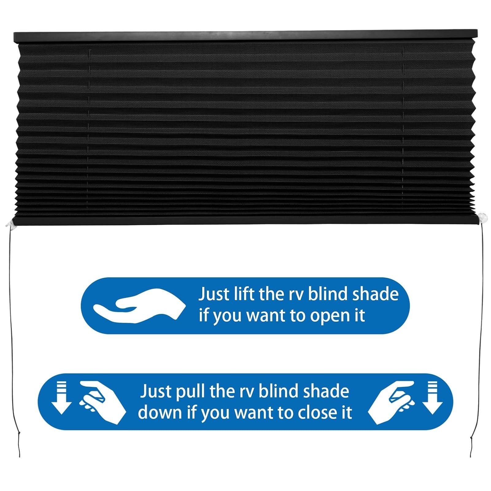 RV Blinds for Camper Window | 32″W x 24″L | UV & Privacy Protection