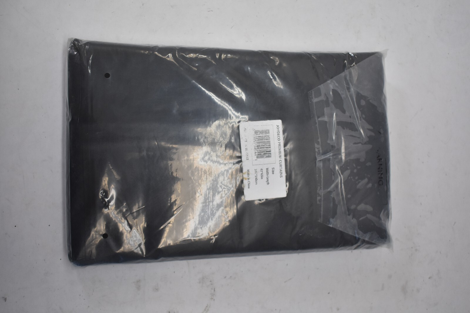 Joydeco Blackout Curtains Thermal Insulated 2 Panel Kit 42″ x 63″ Black
