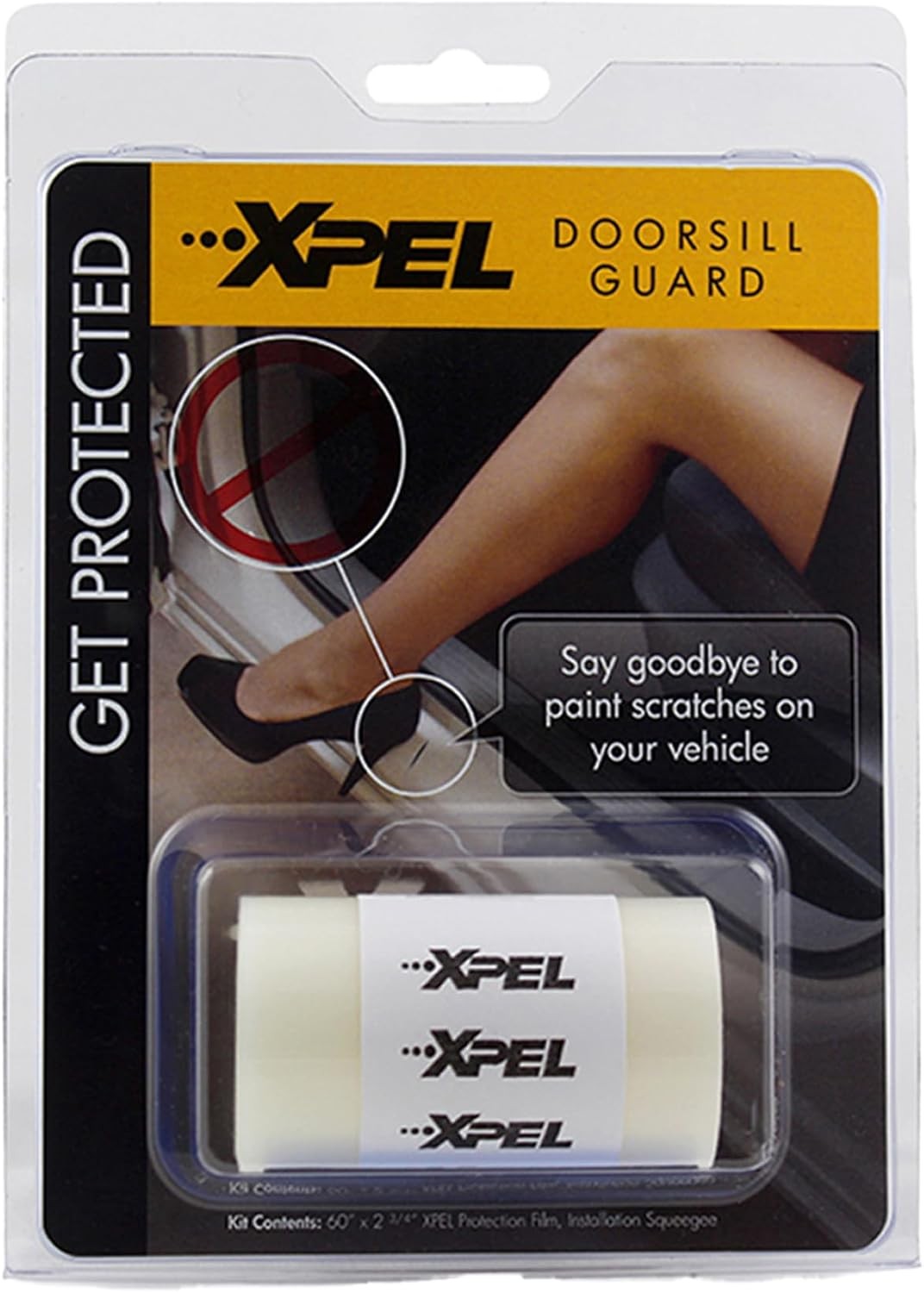 Universal Door Sill Guard 60×2.75 Clear Protection Film
