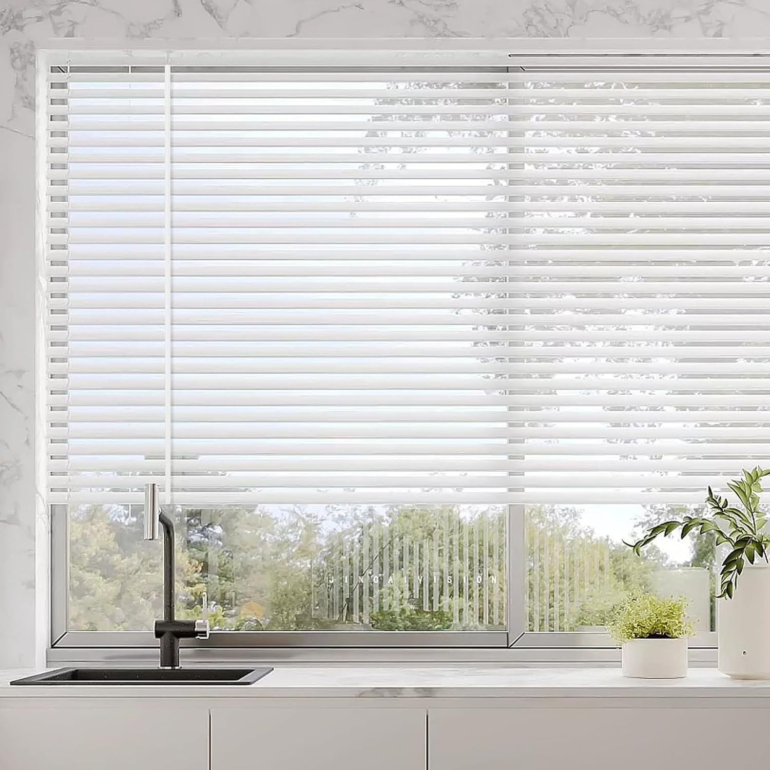 Blind Wand Replacement with Hooks – 1 Set 46in Long Vertical Blinds Stick Pull