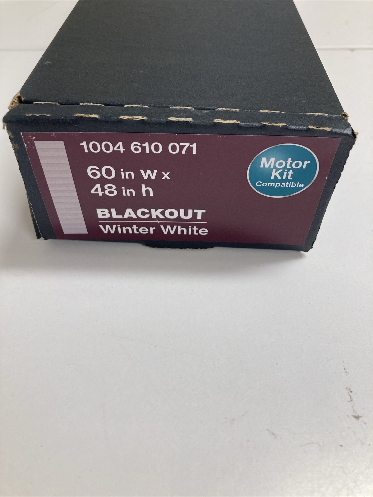New HDC Blackout Cellular Shade Cordless Winter White 60 in W x 48 in H