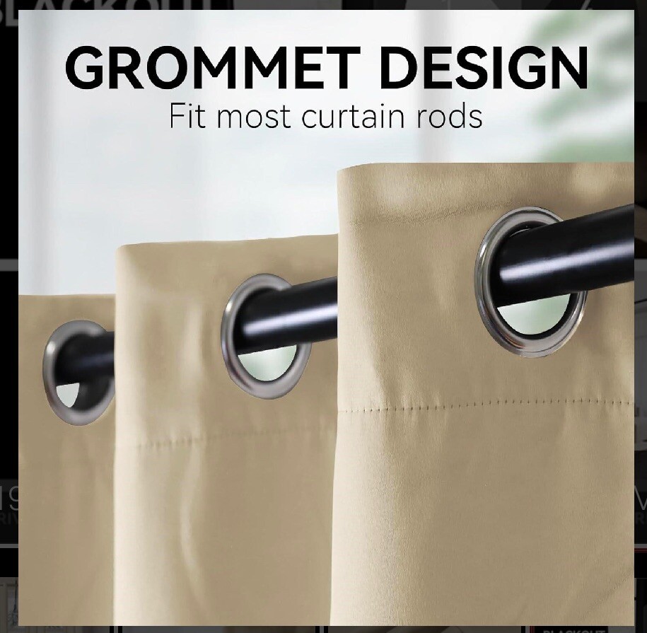 Blackout Extra Long Curtains