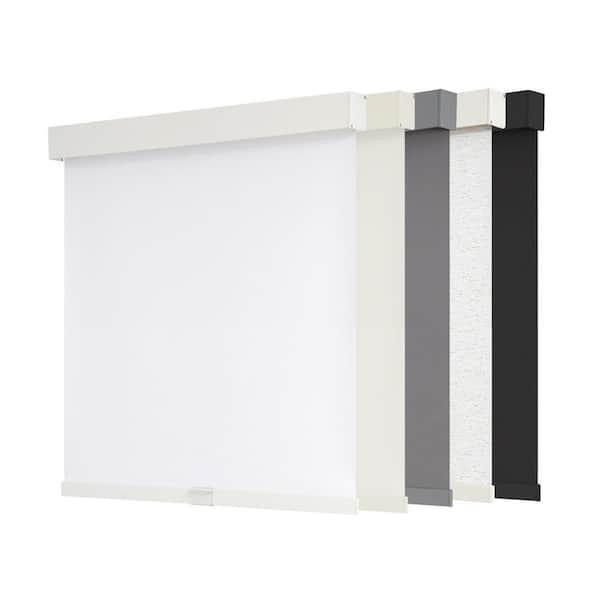 Aosky Blackout Cordless Roller Shades Thermal Insulated Polyester UV White