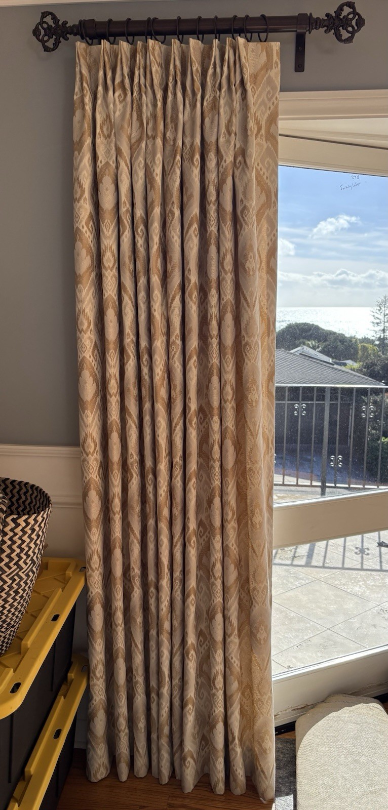 Custom Drapery Panels (Pair) Stationary Drapes Lined – Ready To Hang