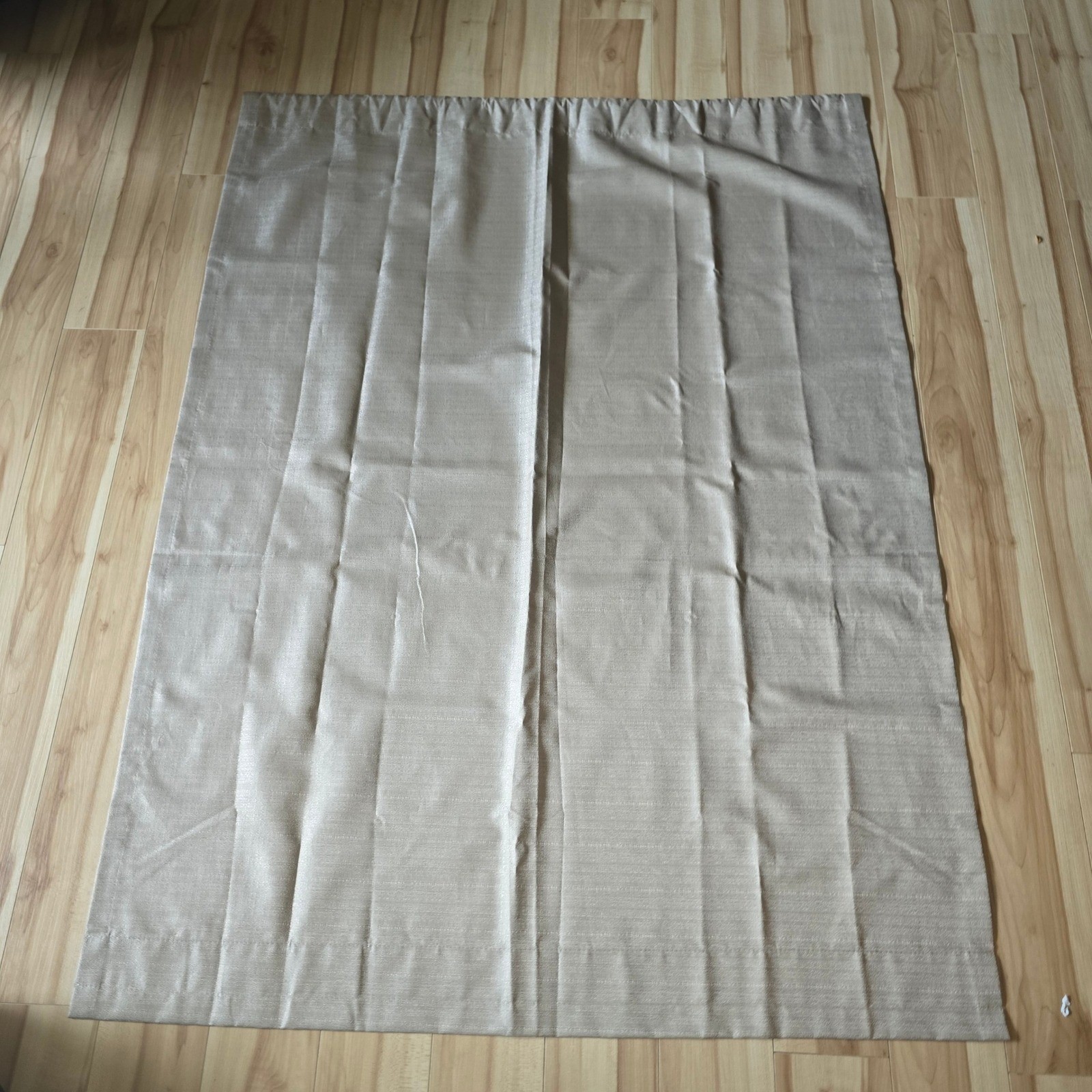 Two Room Darkening Window Curtains Beige in Color 55″ x 41″ – 2 Available